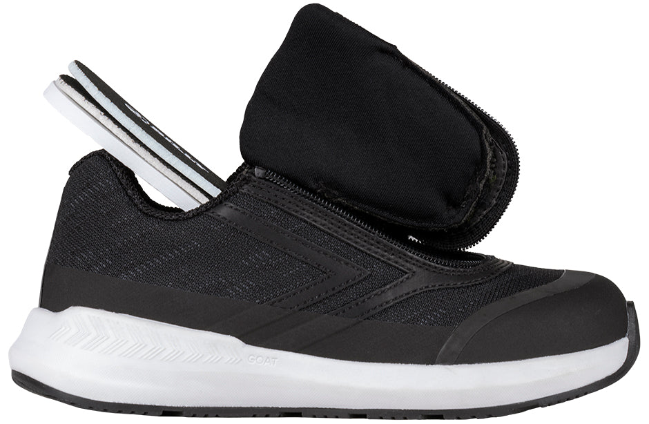 Black BILLY Goat AFO-Friendly Shoes